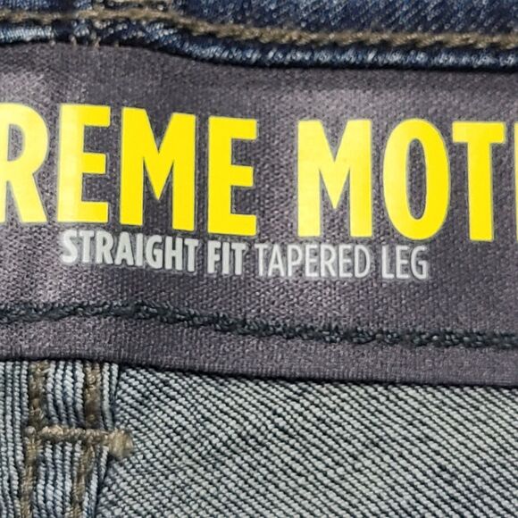 Lee Extreeme Motion Mens Jeans 28x30 Blue Slim Straight  (Measures 34x34) - Picture 6 of 10